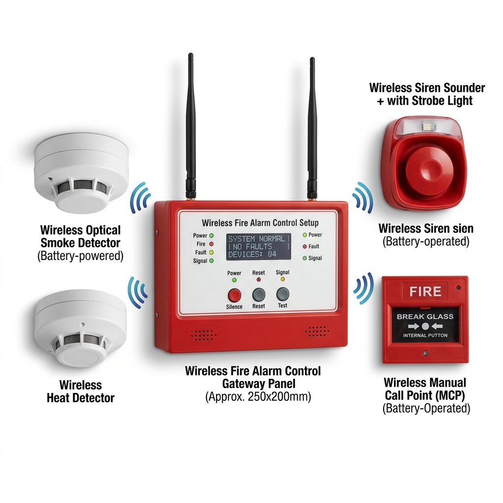 Wireless Fire Alarm Systems