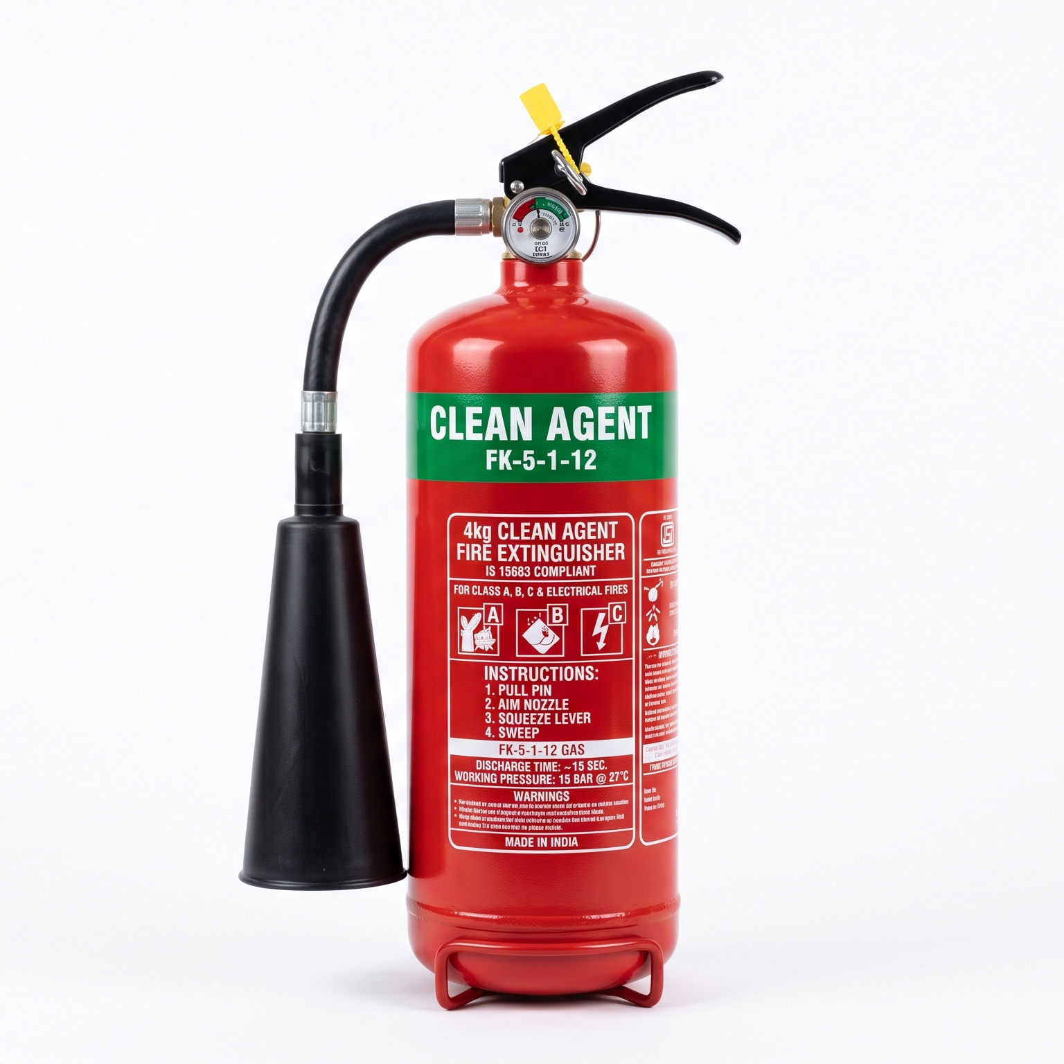 Clean Agent Fire Extinguisher
