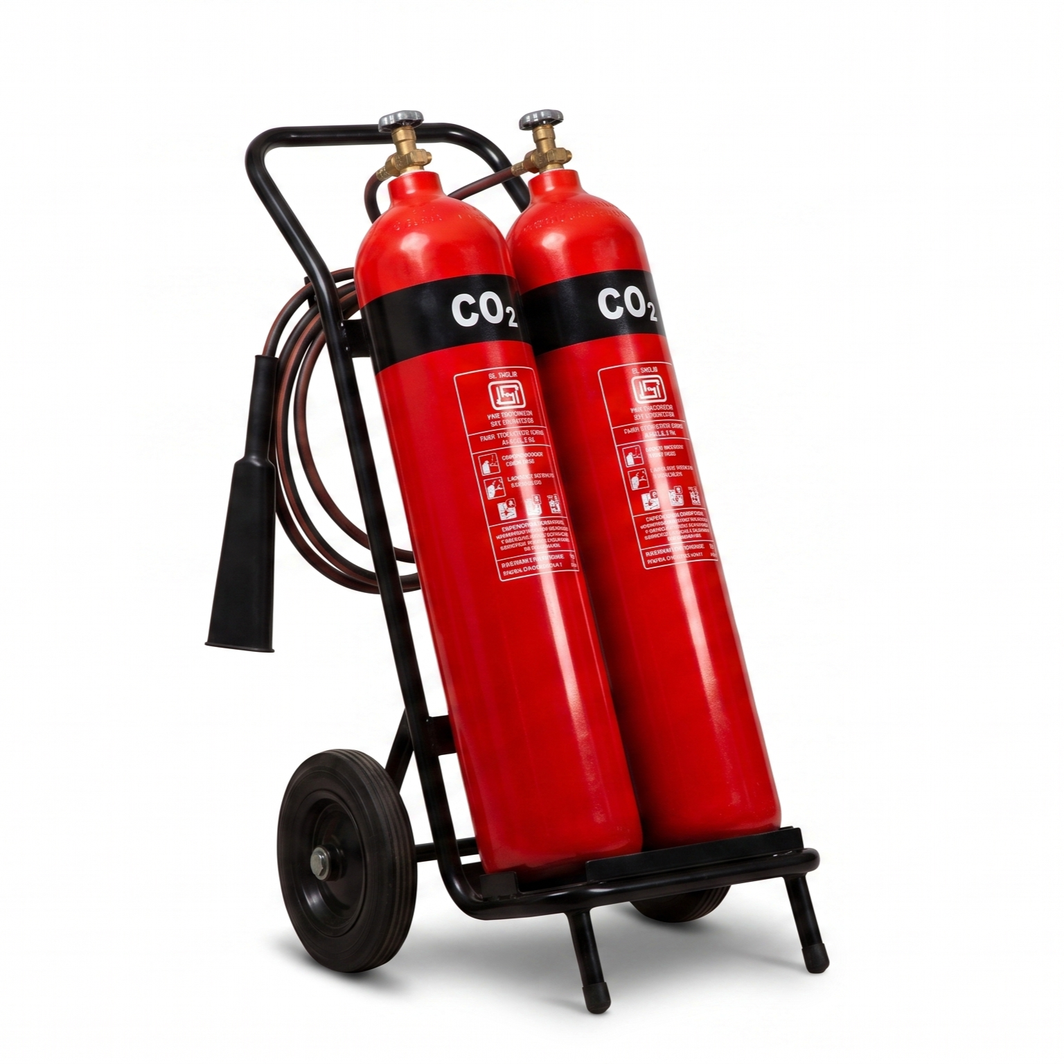 CO₂ Trolley Mounted Fire Extinguisher