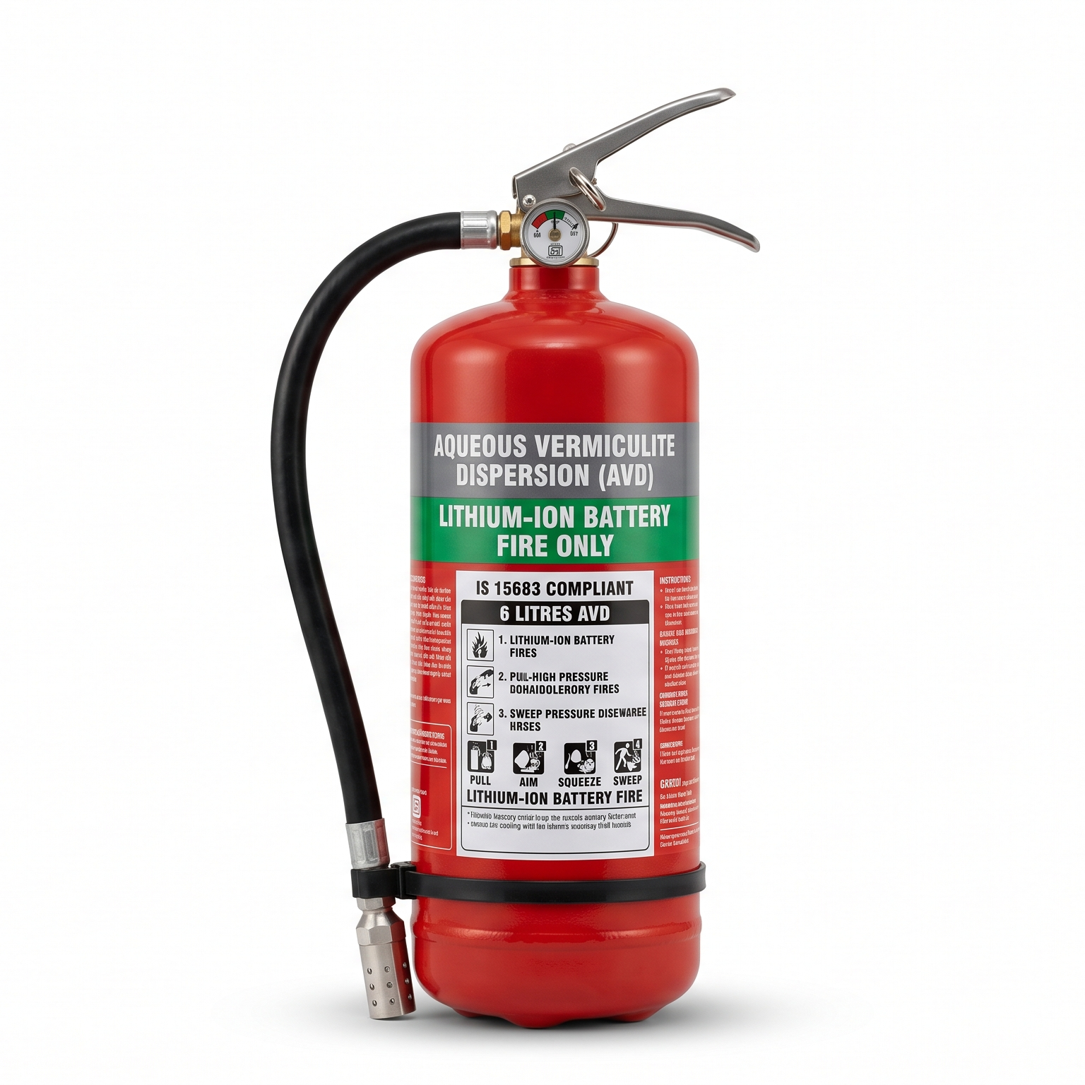 Lithium-Ion Battery Fire Extinguisher