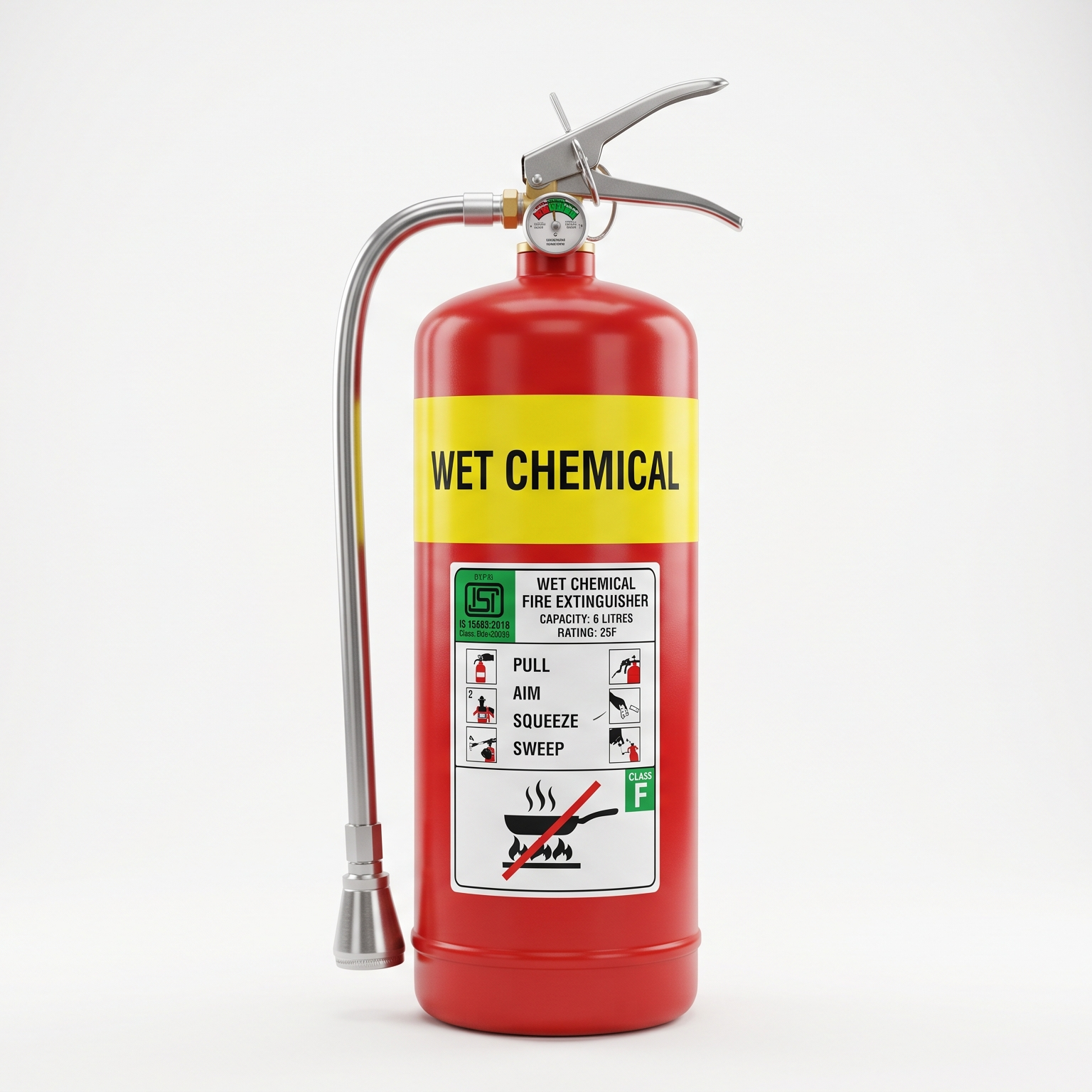 Wet Chemical Kitchen Fire Extinguisher