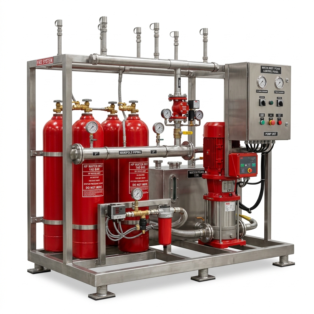 Water Mist & Foam Suppression Systems
